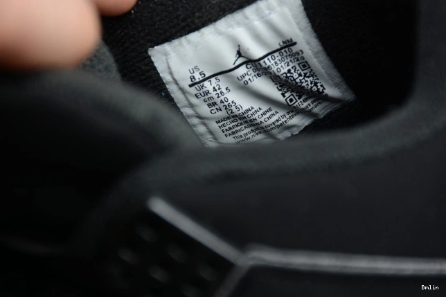 Bmlin (2020) Black Jordan Air CU1110-010 4 Cat 0729